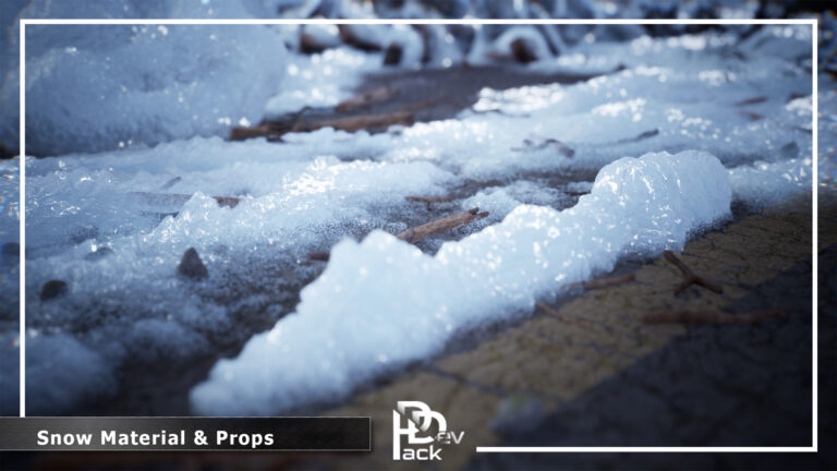 Snow Material & Props / 80+ Assets download