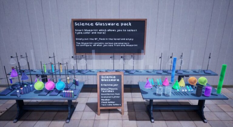 Science Glassware Essentials Pack download