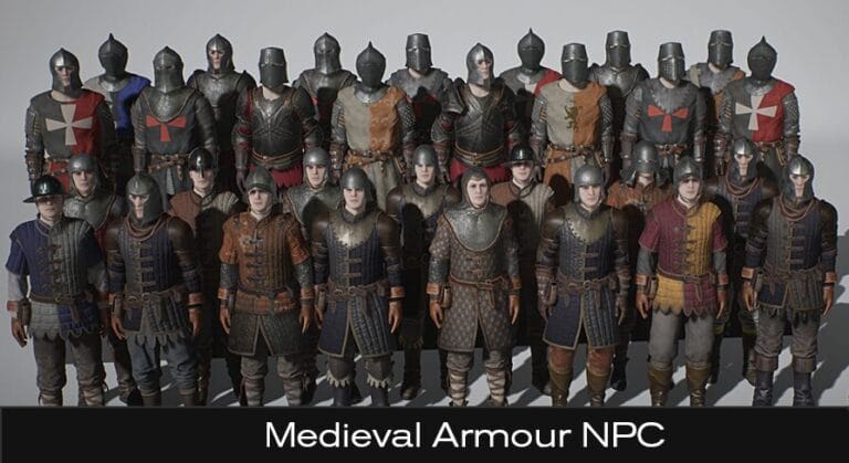Medieval Armour – Metahuman – Male/Female download