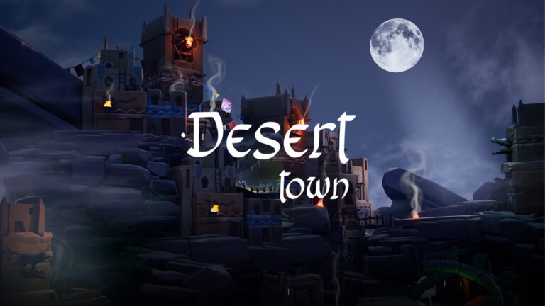 Stylized Desert Town ( Stylized Stylized Desert Desert Town Town Tower Tower ) download