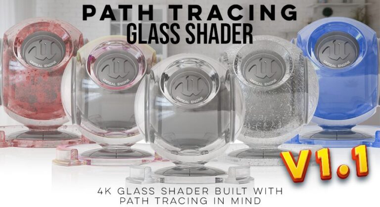 Path Tracing Glass Shader download