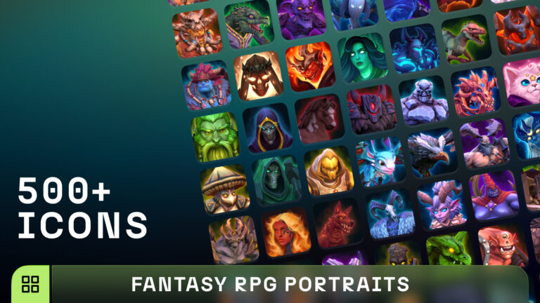Fantasy RPG Portraits Pack #1 download