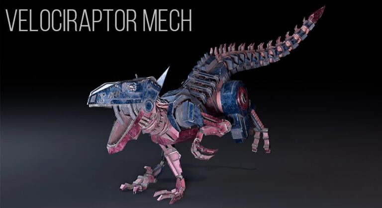 Velociraptor Mech download