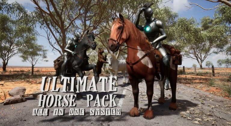 Ultimate Horse System (Horse, Horse Riding, Horse System, Mount, Rideable Horse) download