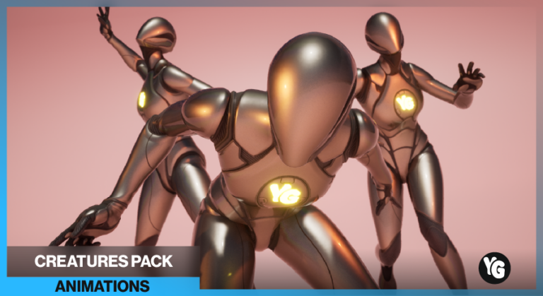 60 Creatures Mocap Animations download