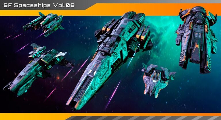 Spaceship Pack 8 download