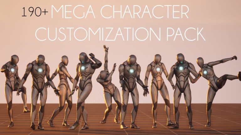 190+ Character Customization Animation Pack download