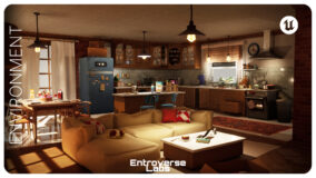 Stylized New York Apartment ( Interior Modular NYC Environment) download