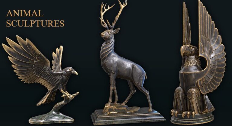 Animal Sculptures download