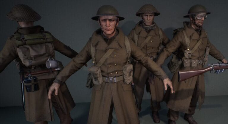 WWII British Infantry download