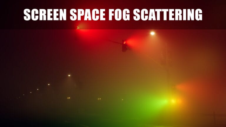 Screen Space Fog Scattering download