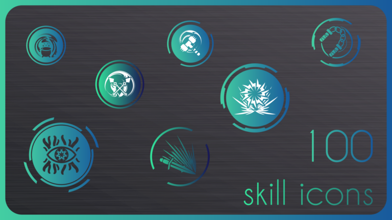 Customisable Icon Pack: Skill download