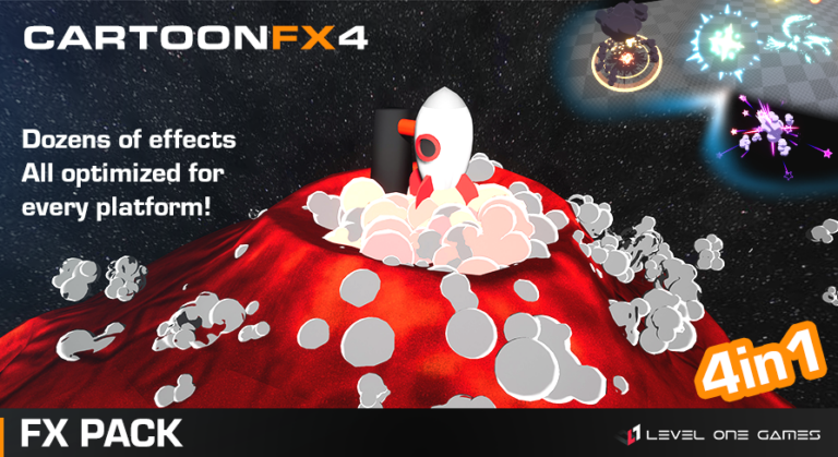 Cartoon FX Pack #4 – 4 in 1 – Deep Impact Explosions download