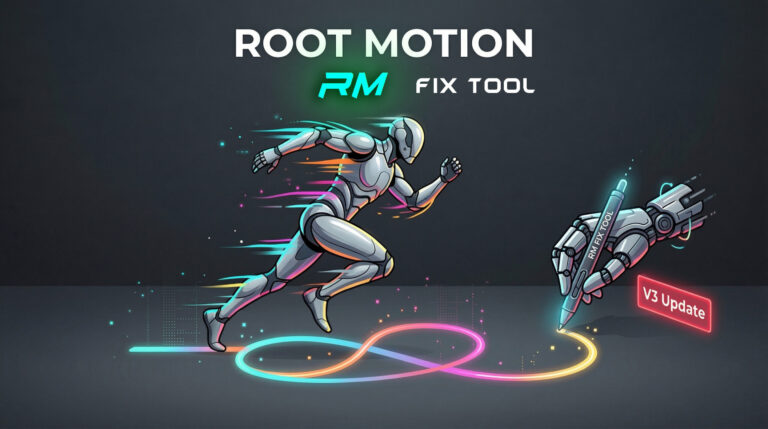 Root Motion  Fix Tool | Mocap animations root motion cleaner and fixer download