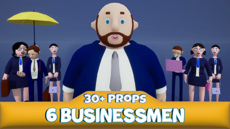 Businessmen Pack with Props download