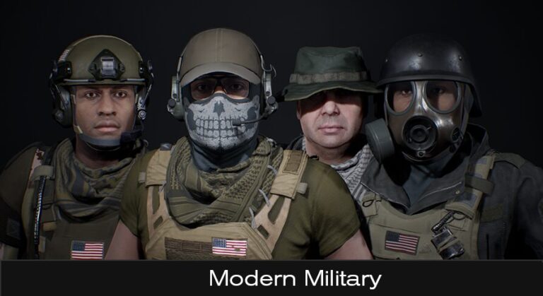 Modern Military Soldier Bundle download