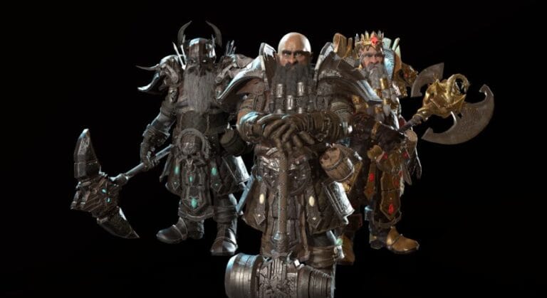 Dwarf Low Poly download