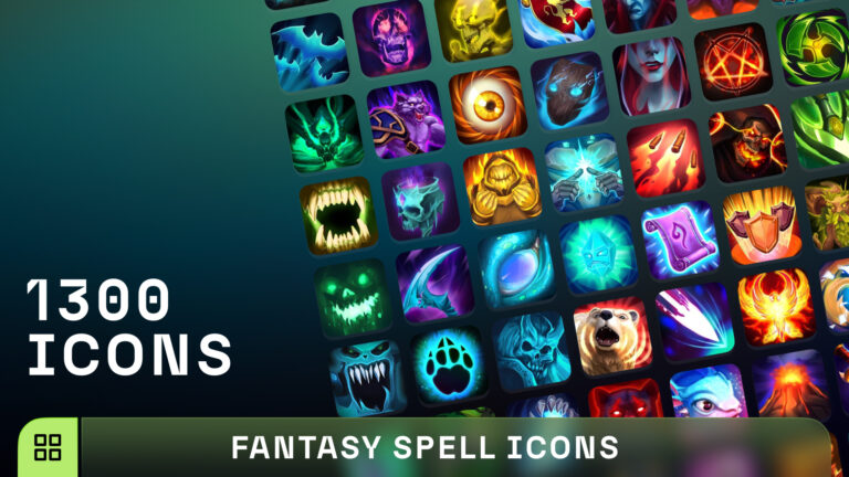 Fantasy Spell Icons Mega Bundle download