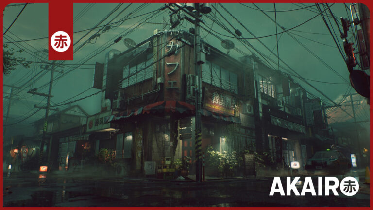 Foggy Japanese Street download