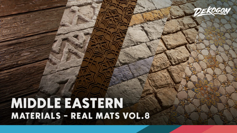 Realistic Materials Vol. 8 – Middle Eastern (30 Materials) download