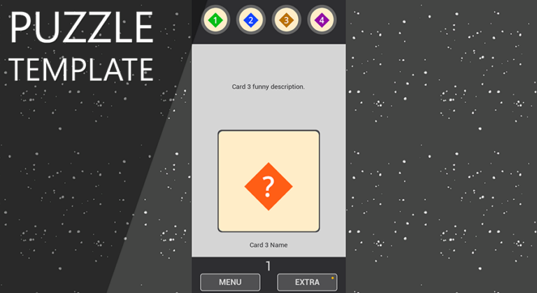 Card Puzzle Template for PC and Mobile download