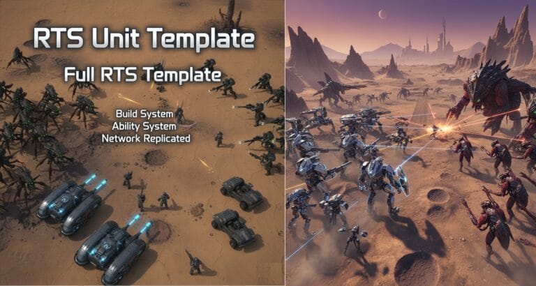 RTS/RPG Unit Template – Mass – Multiplayer – Gameplay Ability System download