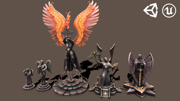 Dark Statues download