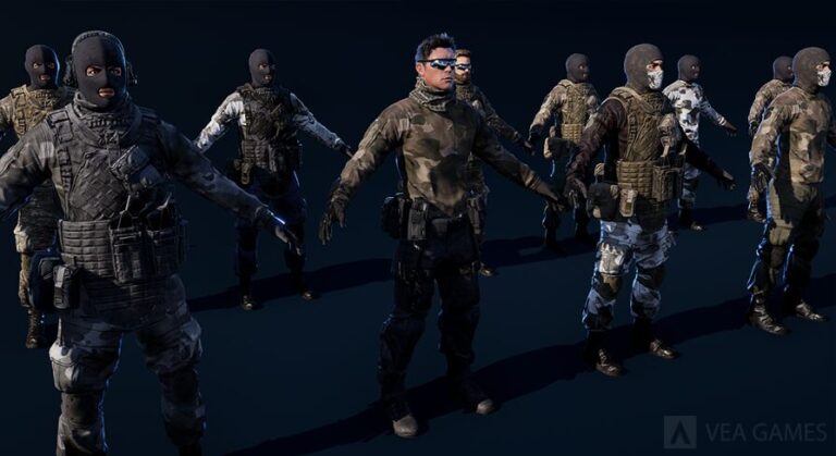 Modular Military Soldier Terrorist Pack download