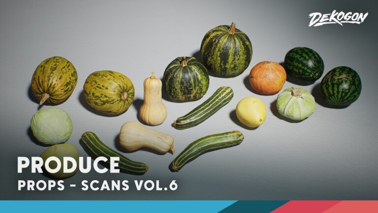 Scans VOL.6 – Produce (Nanite + Mid Poly + Low Poly) download