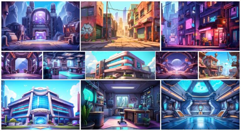 BACKGROUND – Stylized Sci-Fi 1 download