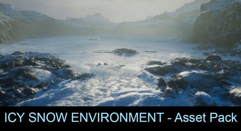 Icy Snow Environment – Asset Pack download
