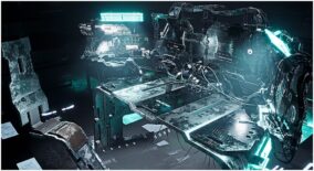 Sci-Fi Modular WorkStation – High Poly Kit Bash – Smart Materials download
