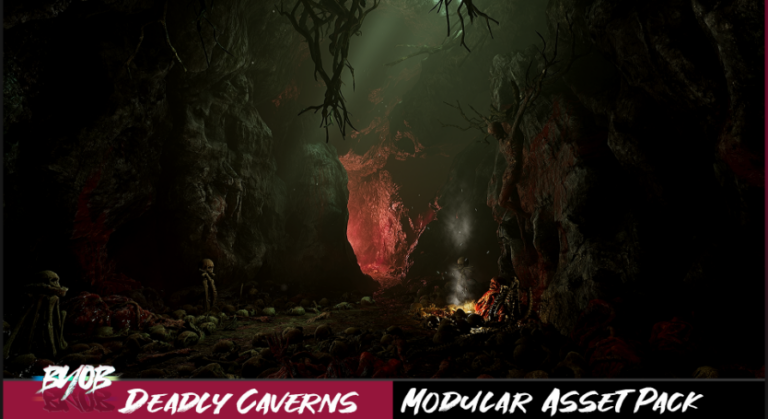 Deadly Caverns – Modular Asset Pack download