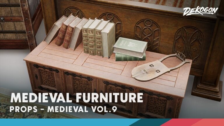 Medieval VOL.9 – Castle Furniture download