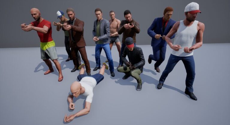 Regular Male Civilian Character download