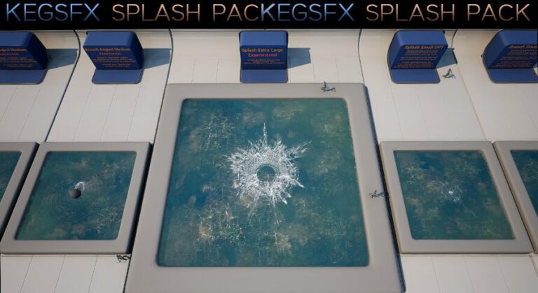 Splash Pack by KEGSFX Legacy Blueprints (Newer Niagara upgrade now available) download