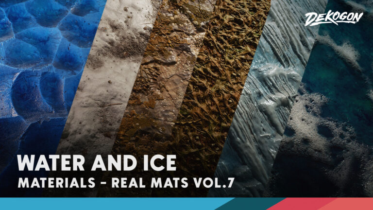 Realistic Materials Vol. 7 – Water & Ice (25+ Materials) download