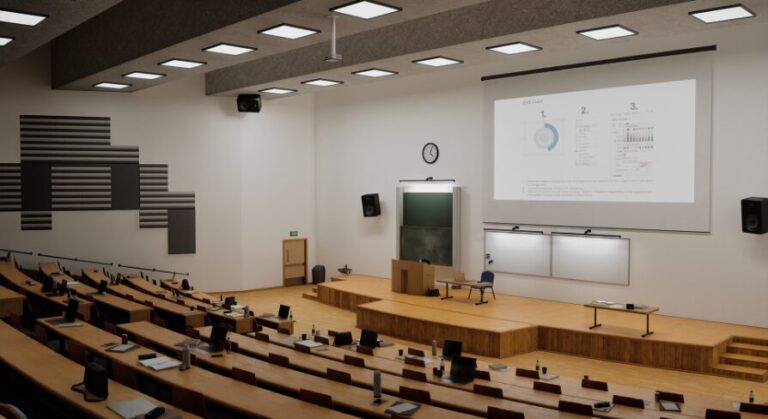 University Classroom Interior Environment / School Room ( Universities / Class ) download