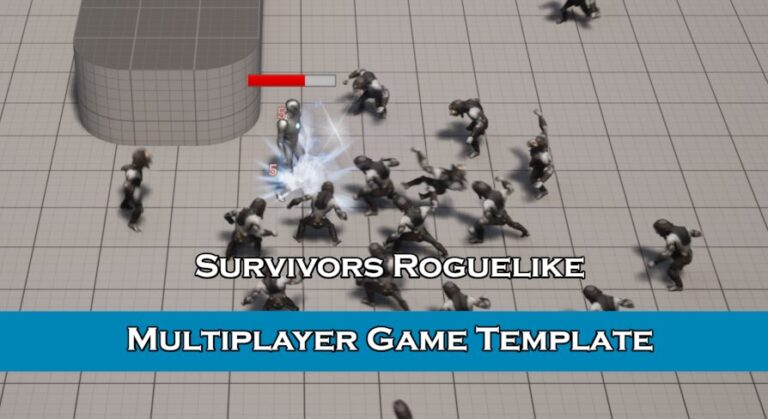 Survivors Roguelike – Multiplayer Game Template download