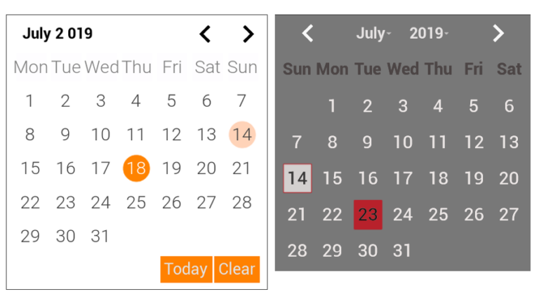 UMG Calendar download
