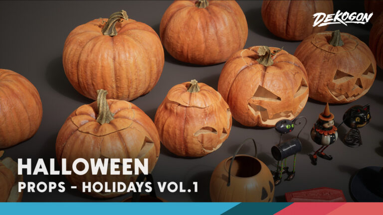 Holidays VOL.1 – Halloween Decor (Nanite and Low Poly) download