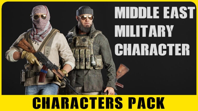 Middle East Military Characters download