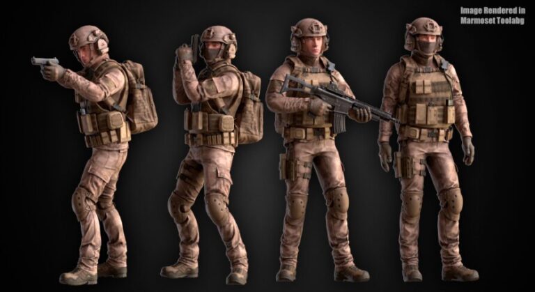Military Soldiers Bundle download
