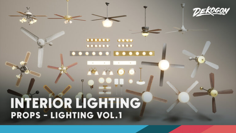 Lighting VOL.1 – Interior (Nanite and Low Poly) download