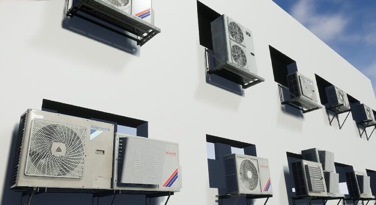 Animated Air Conditioner Set download