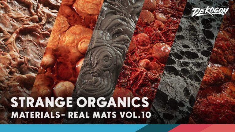 Realistic Materials VOL.10 – Strange Organics (25+ Materials) download