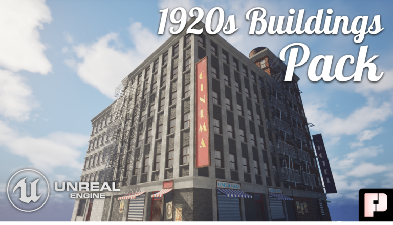 The American City: Modular 1920s Buildings Pack download