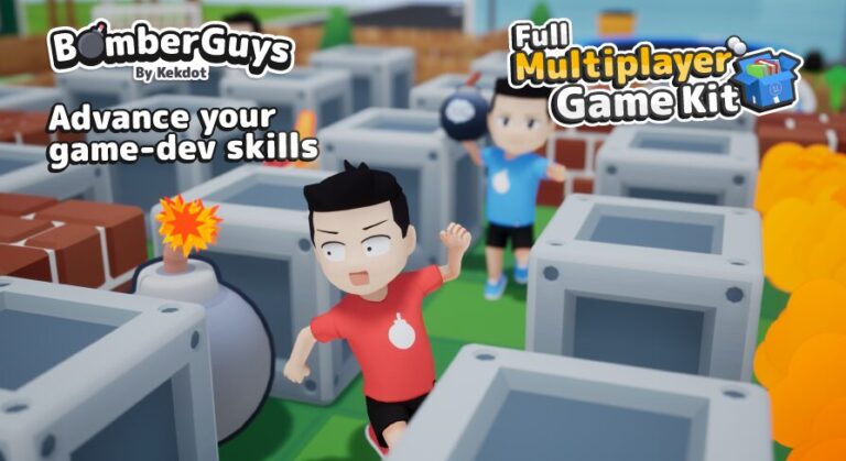BomberGuys – Multiplayer Game Template – Blueprints – By Kekdot download
