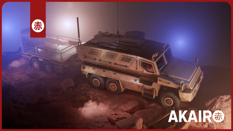 Drivable Military Truck (Nanite) download