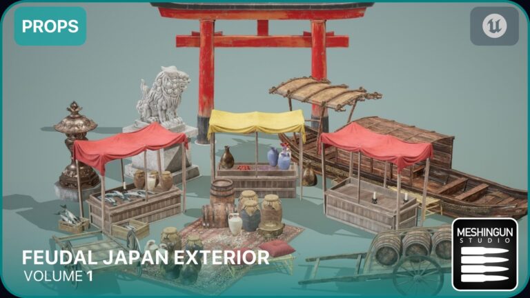 Feudal Japan Exterior Props Vol1 download